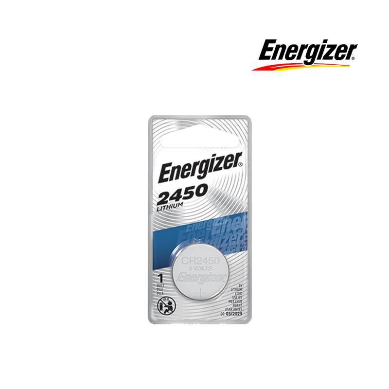 Energizer 3V 2450 Lithium Battery CR2450 - 1 each